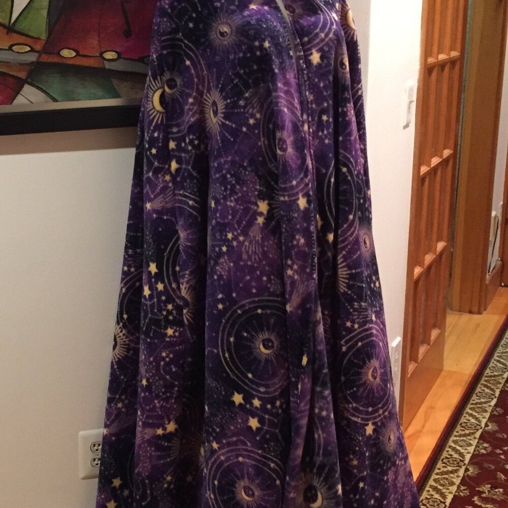 Celestial Constellation Stars Wizard Witch Sorcerer Sorceress Merlin Medieval View 4